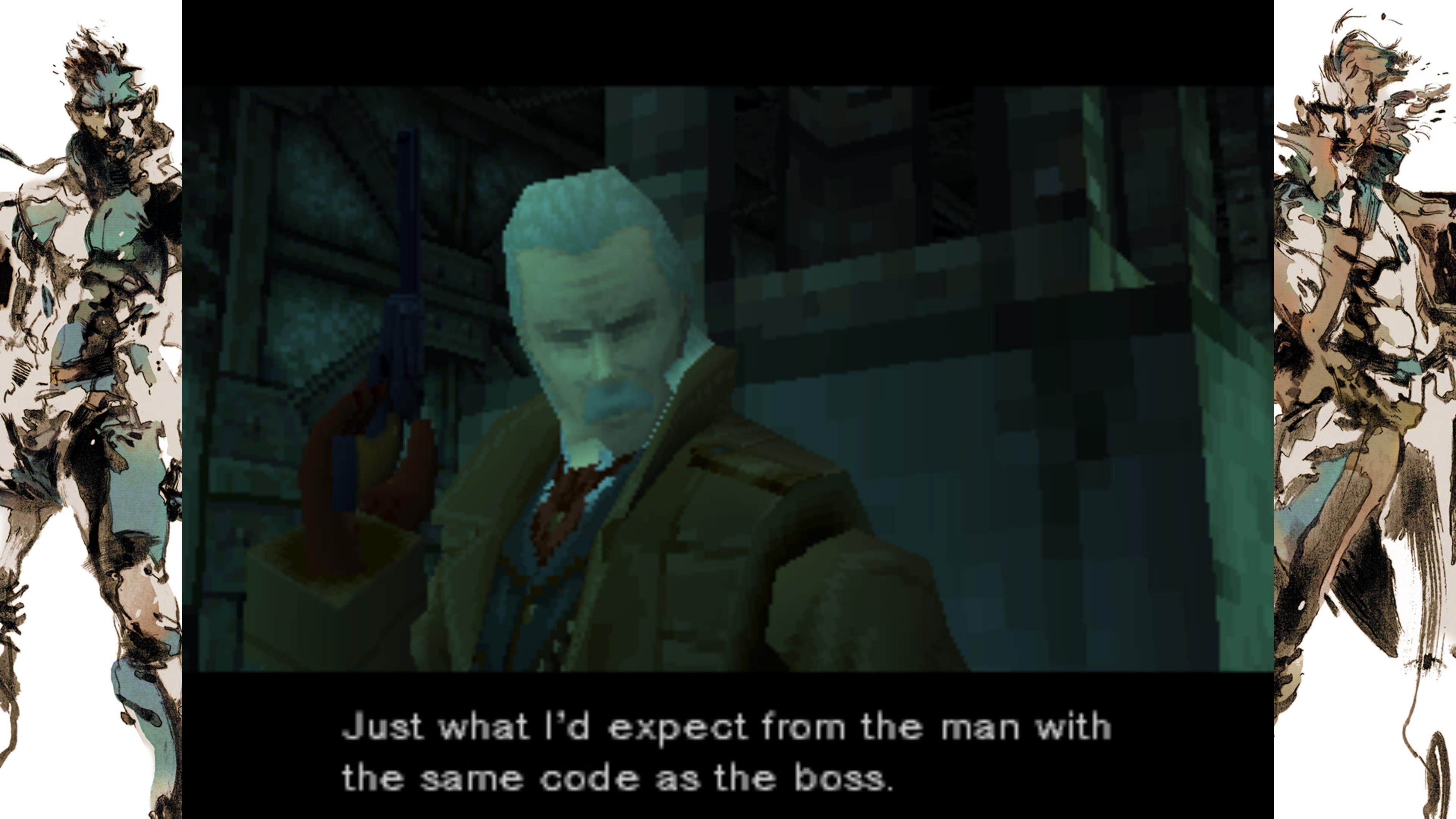 METAL GEAR SOLID - Master Collection Version_Ocelot on vakuuttunut
