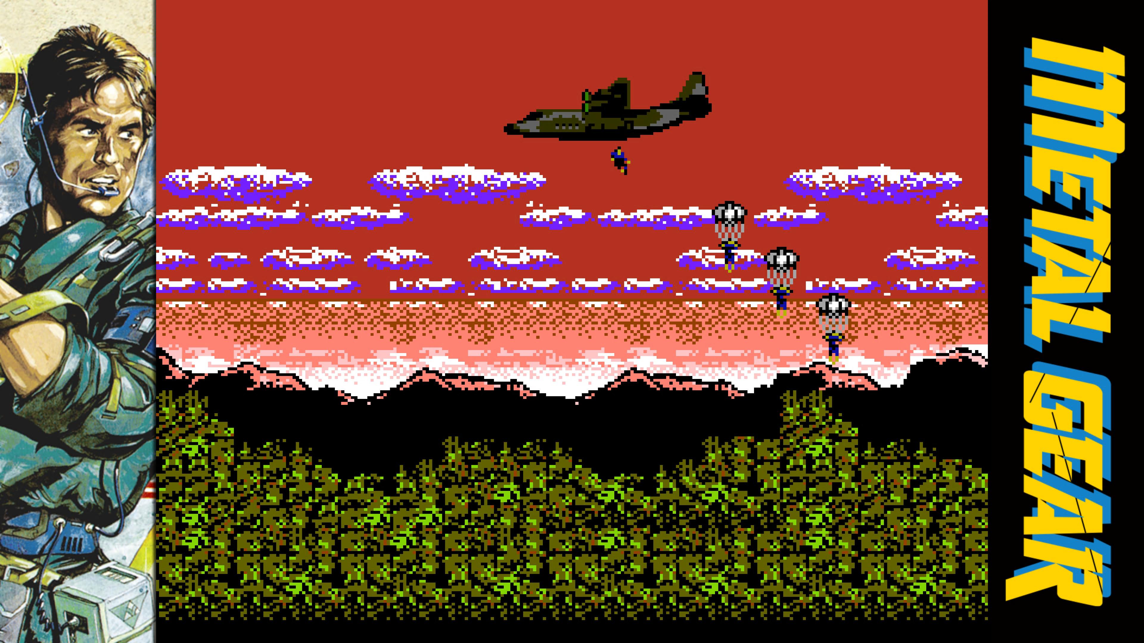 METAL GEAR SOLID_ MASTER COLLECTION Vol_1 BONUS CONTENT_MG_laskuvarjohyppy