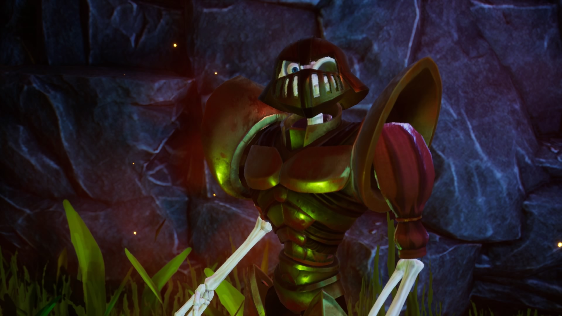 MediEvil gold armor
