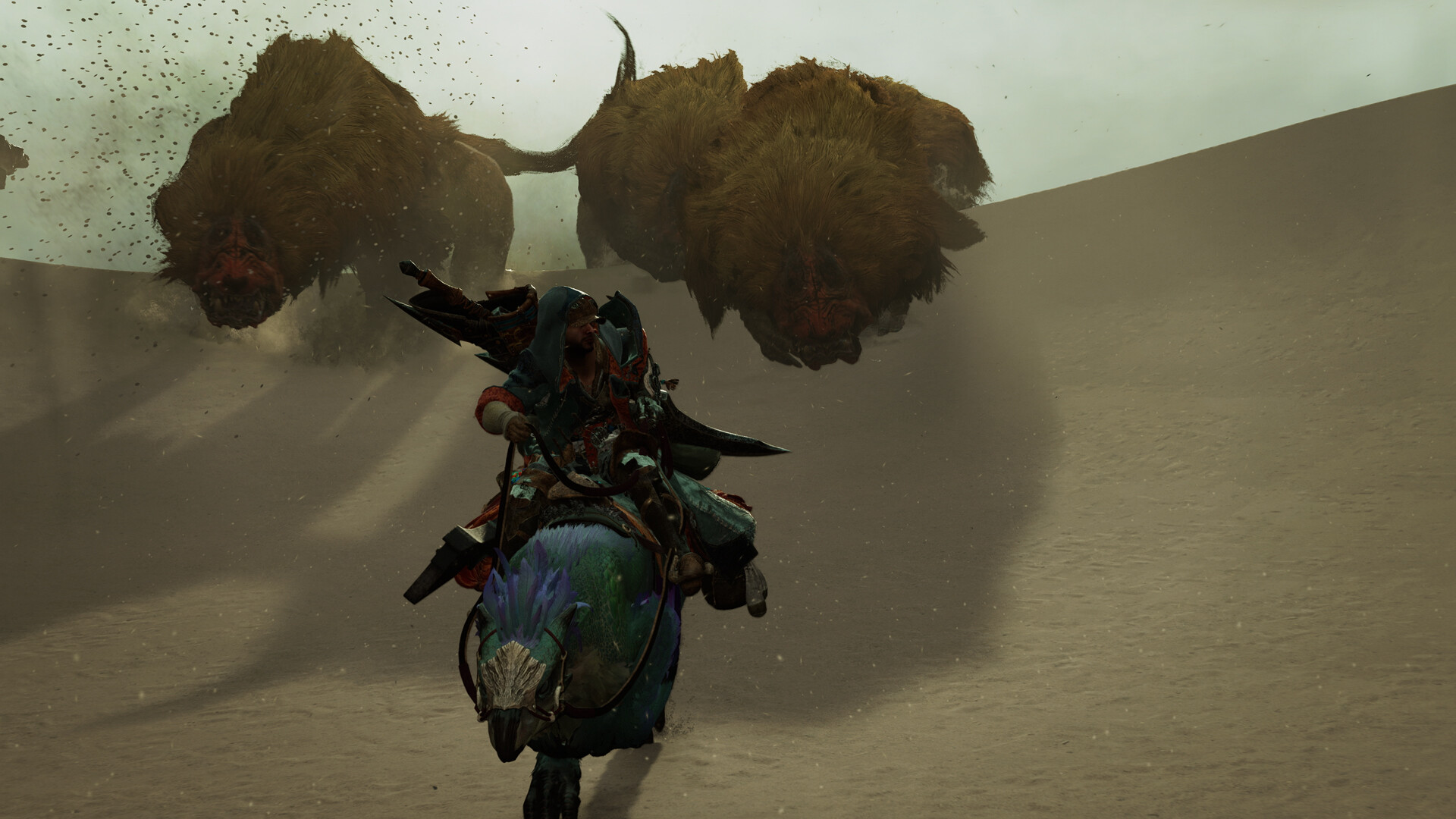Monster Hunter Wilds: dyynit