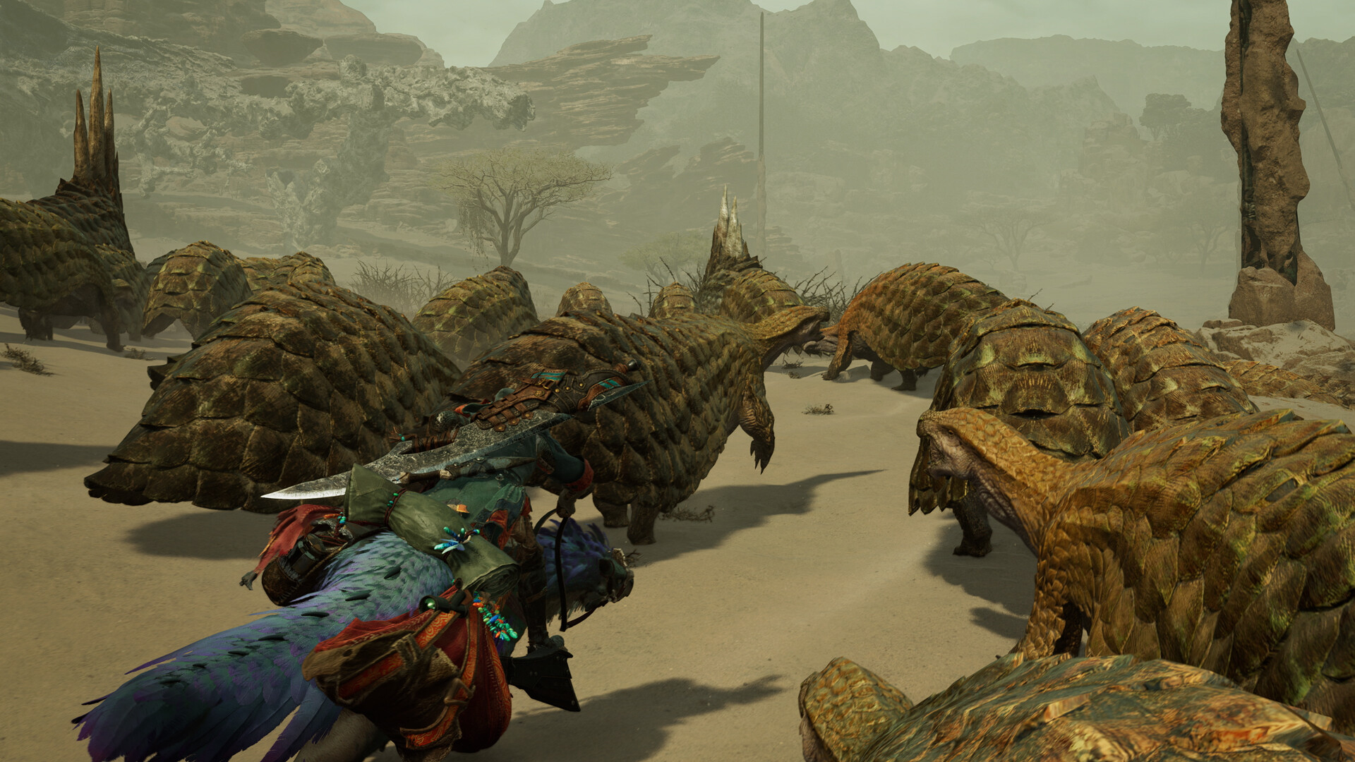 Monster Hunter Wilds: päivä laumassa