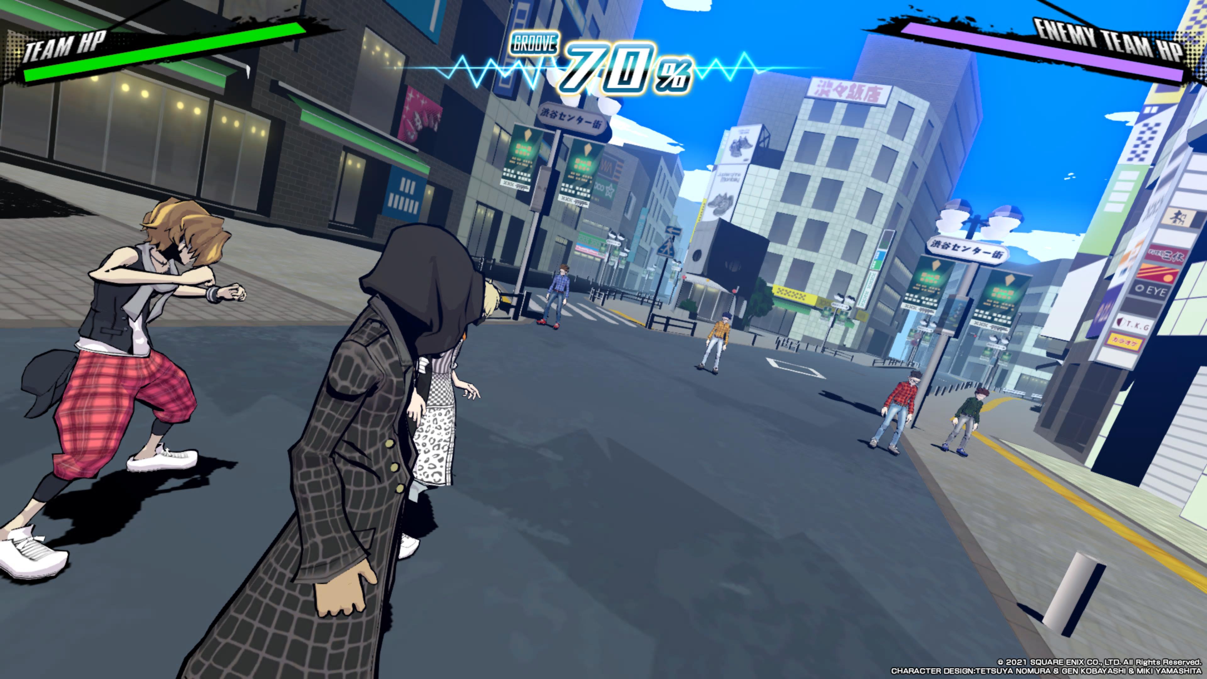 NEO: The World Ends with You_taistelukentällä