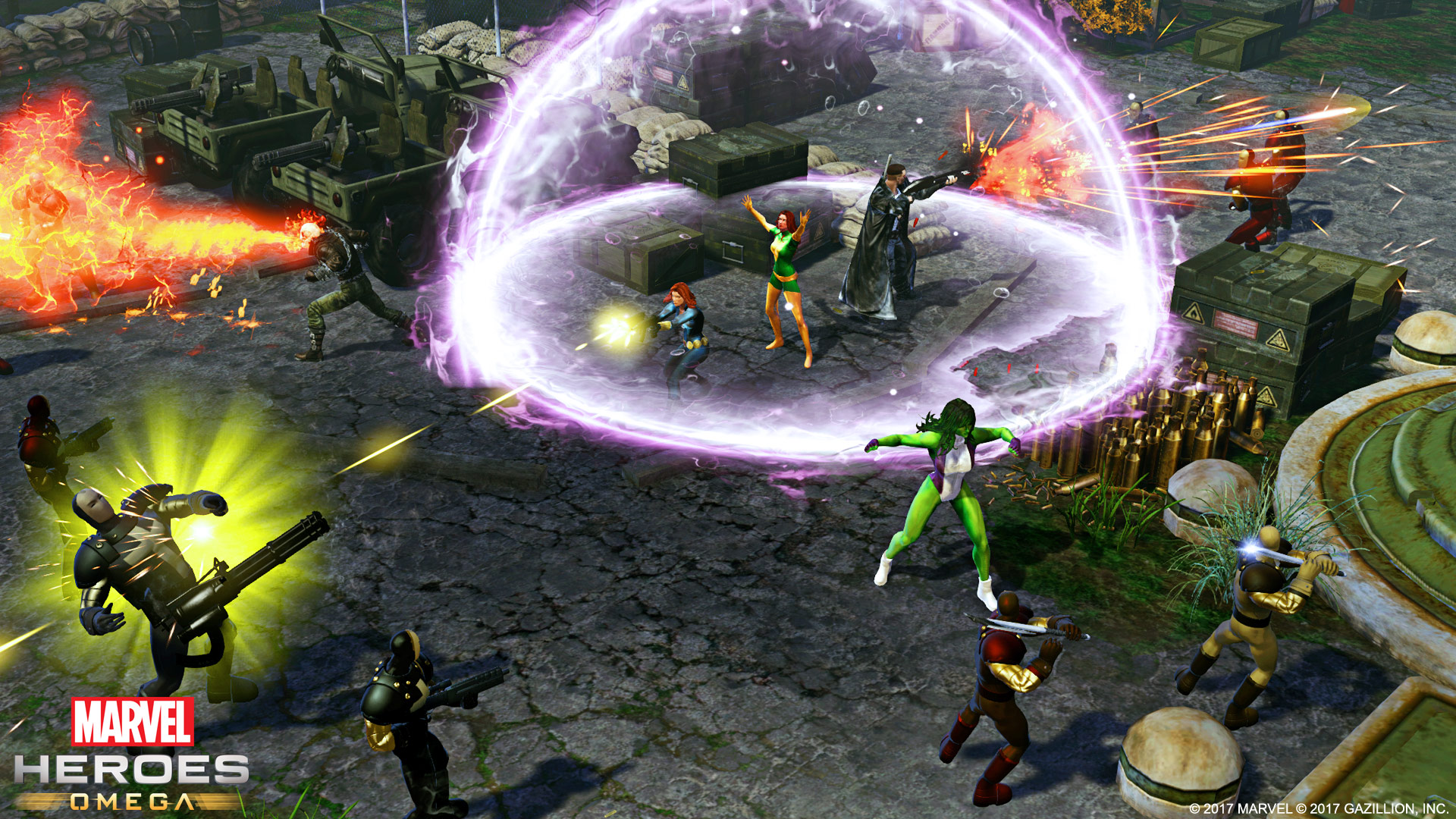 Marvel Heroes Omega