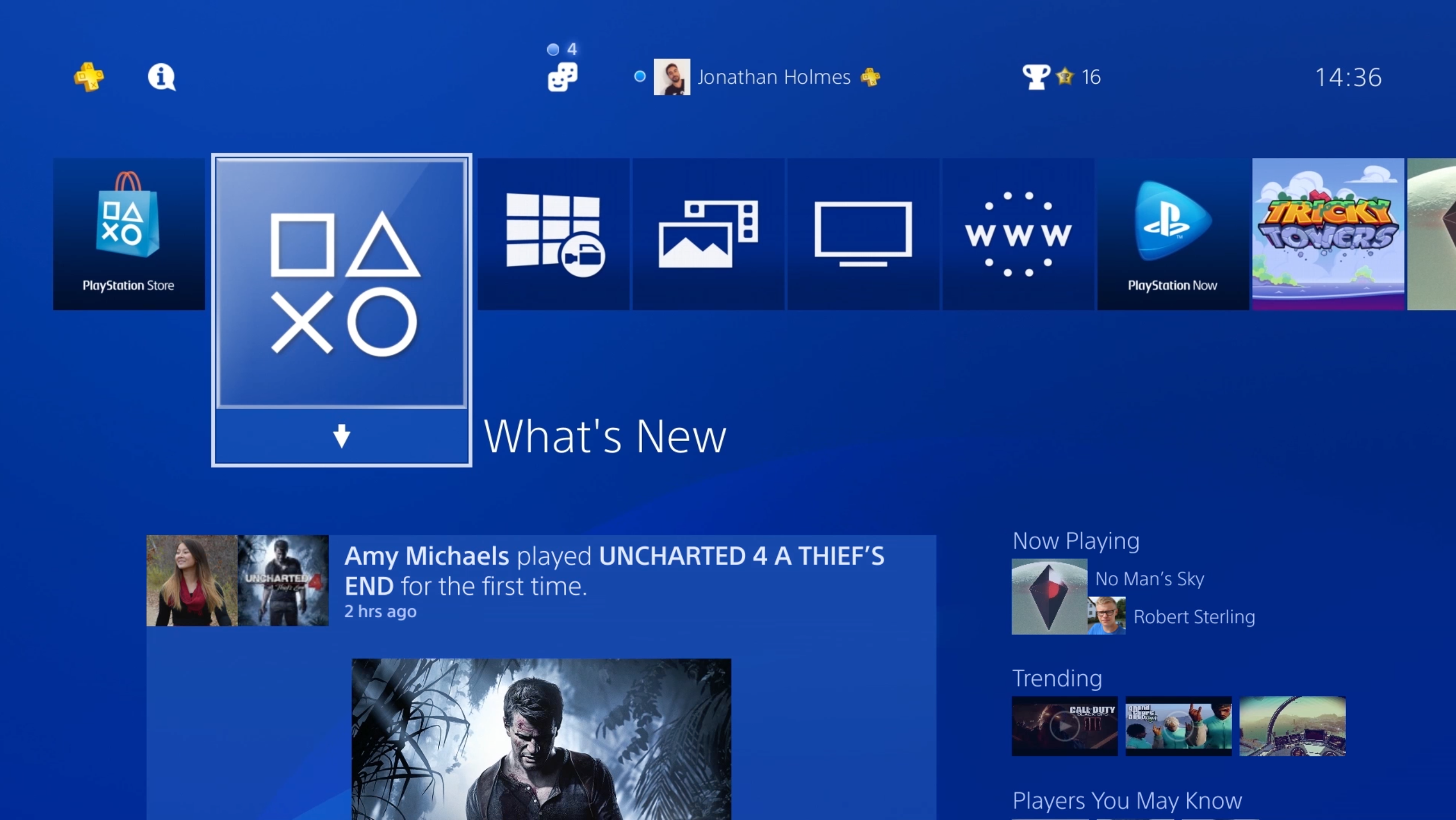 PlayStation 4 Update 4.0