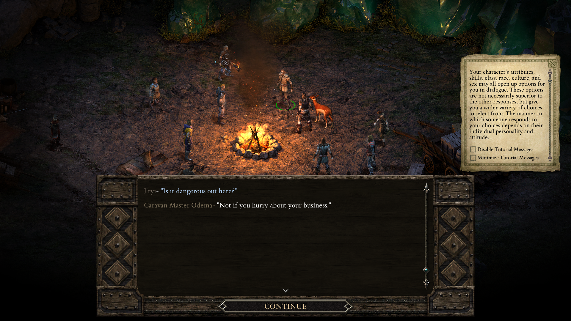 Pillars of Eternity - Leirinuotio