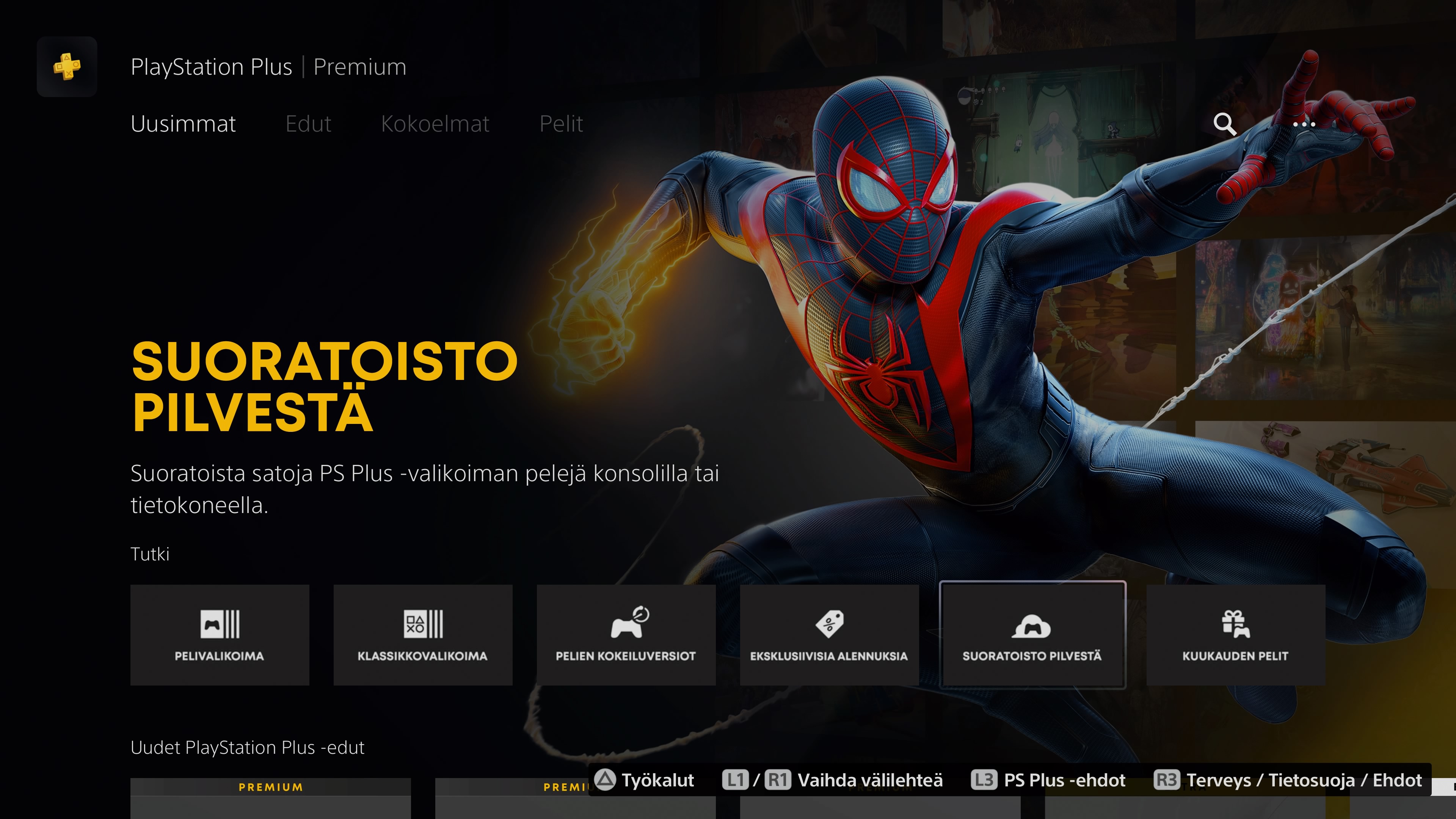 Playstation Plus Premium - Pilvi