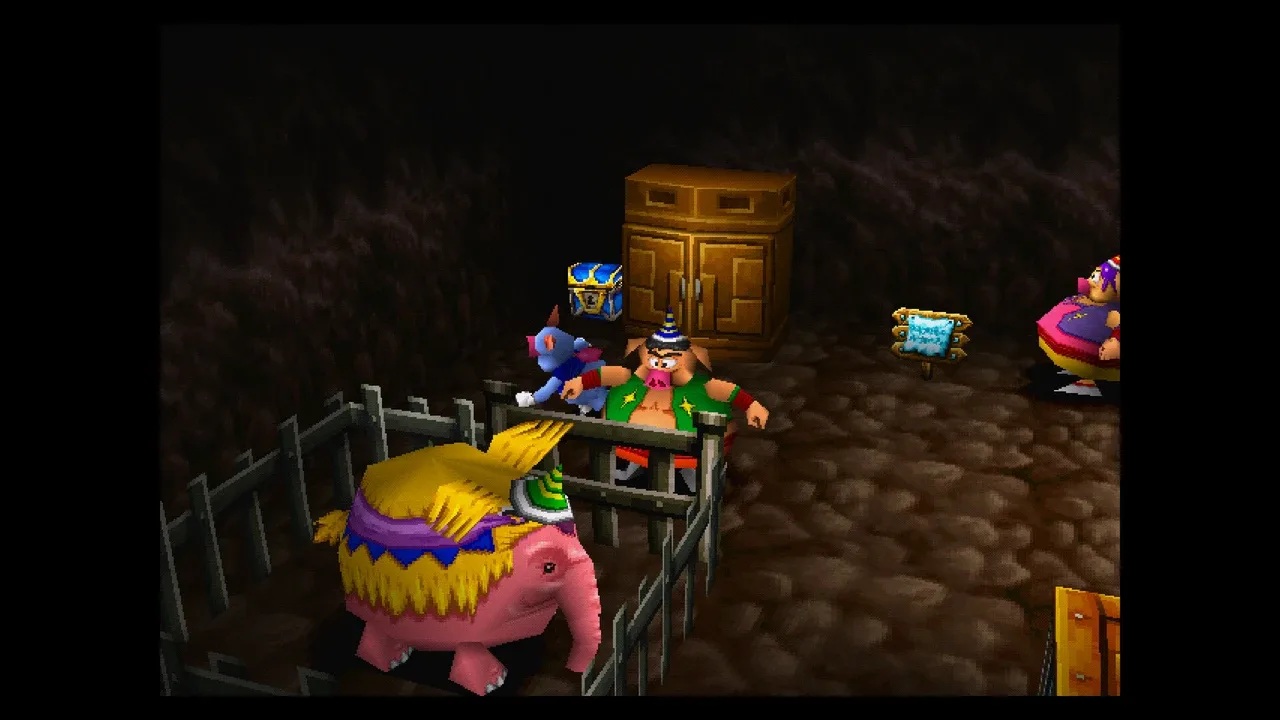 Tombi! 2 Special Edition_Possu poikineen ja vaaleanpunaisen norsun synttärit