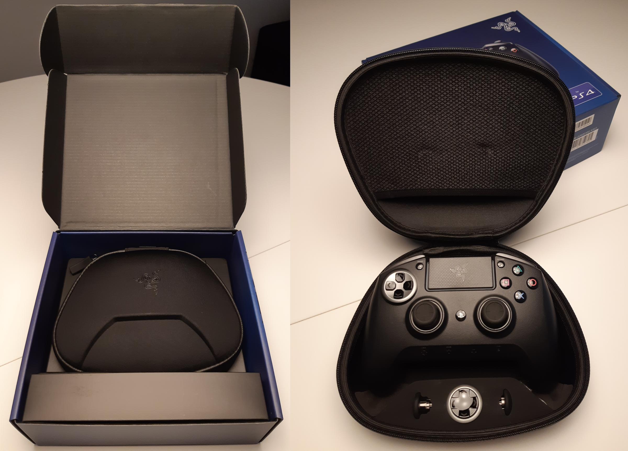 Razer Raiju Ultimate - Laatikossa ja sen ulkopuolella