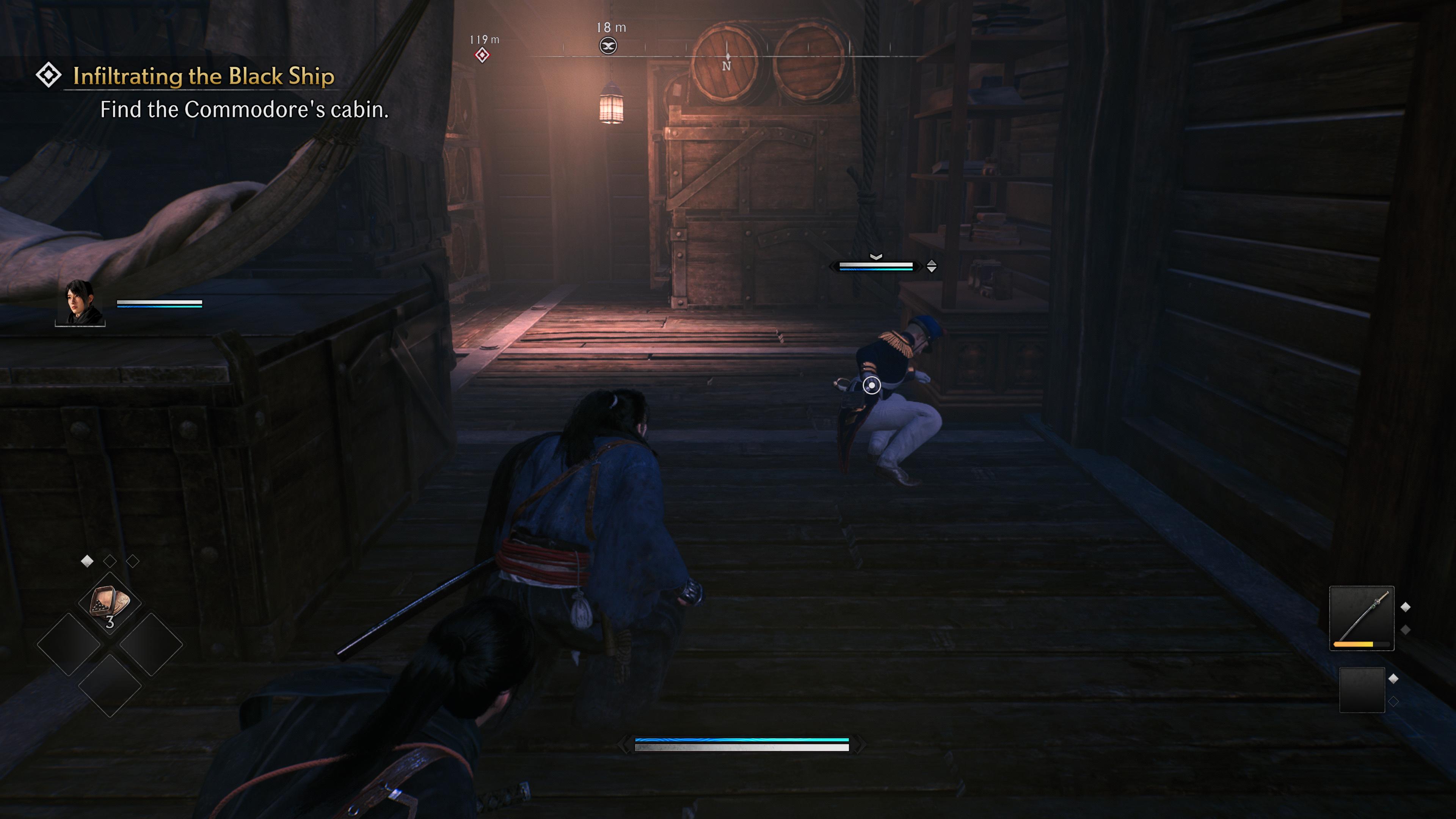 Rise of the Ronin_laivassa