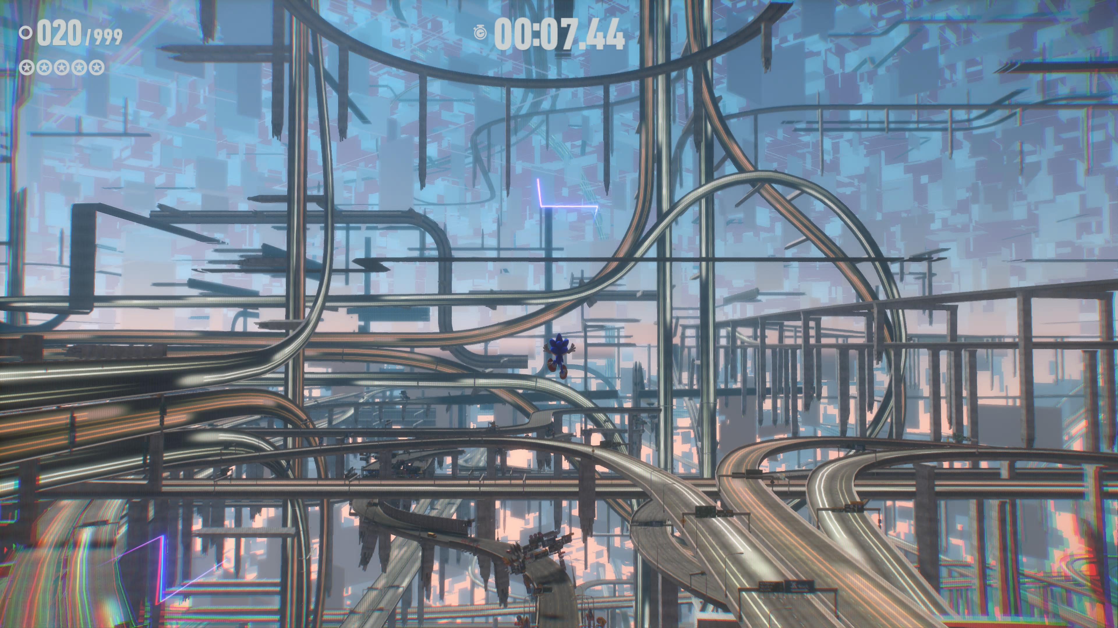 SONIC FRONTIERS_Futuristinen miljöö