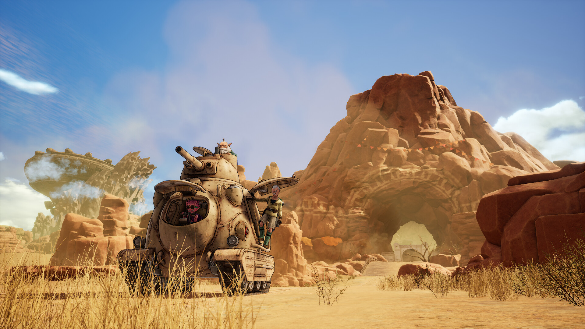 Sand Land: ajoneuvot ovat komeita