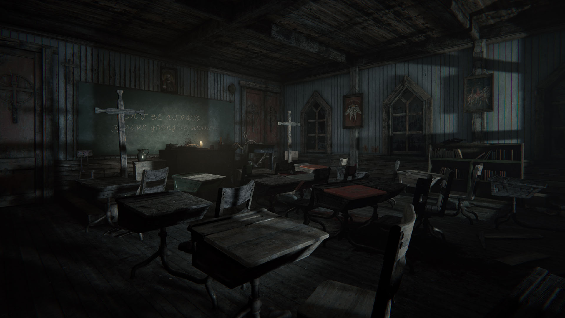 Outlast 2 koulu