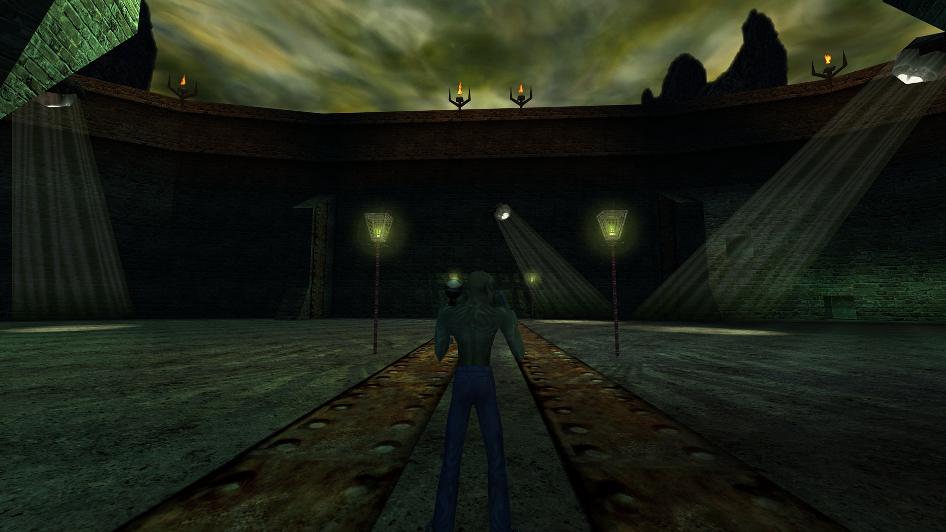 Shadow Man Remastered_valokeilat