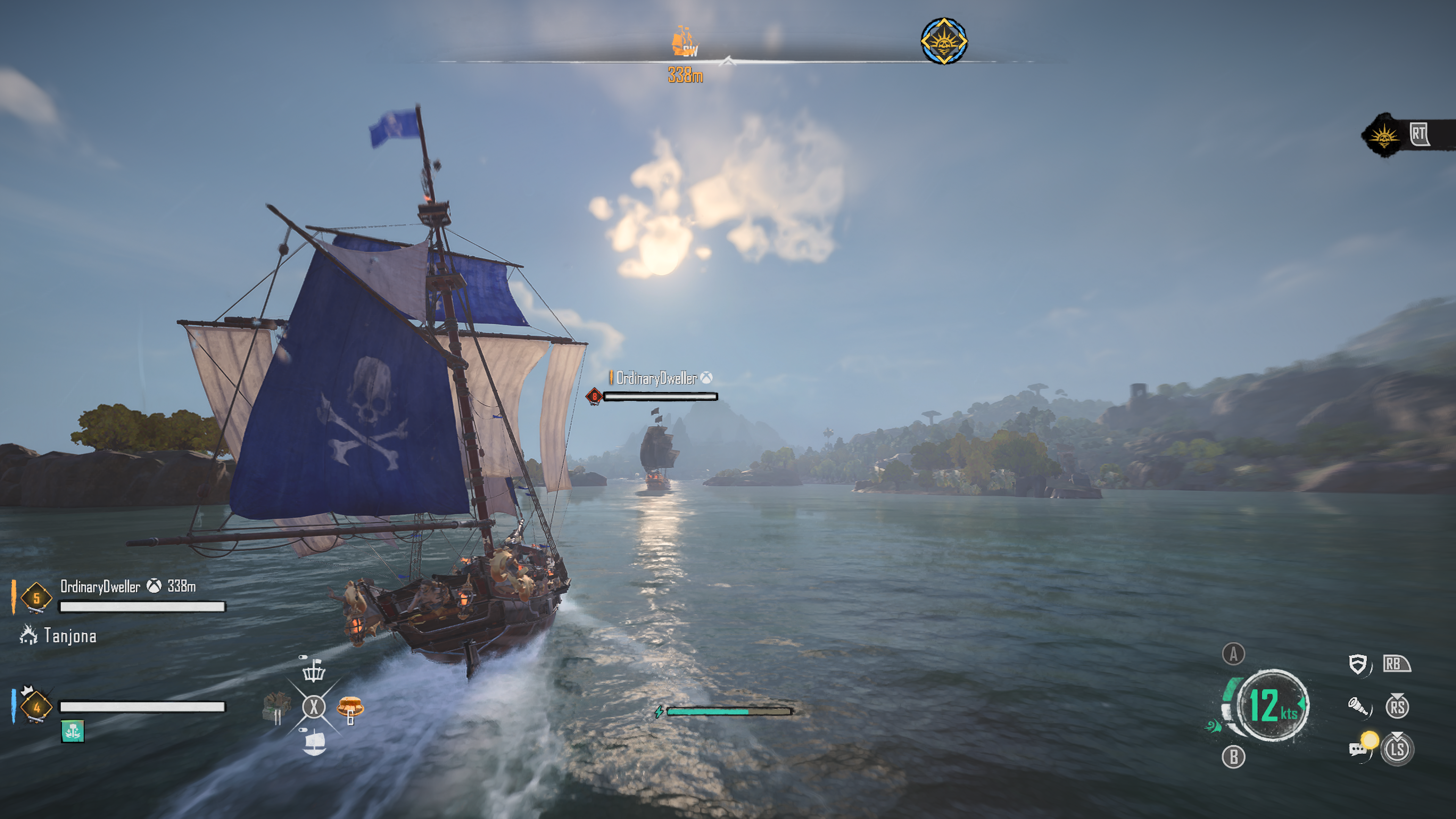 Skull and Bones_Sinivalkoisin värein 2