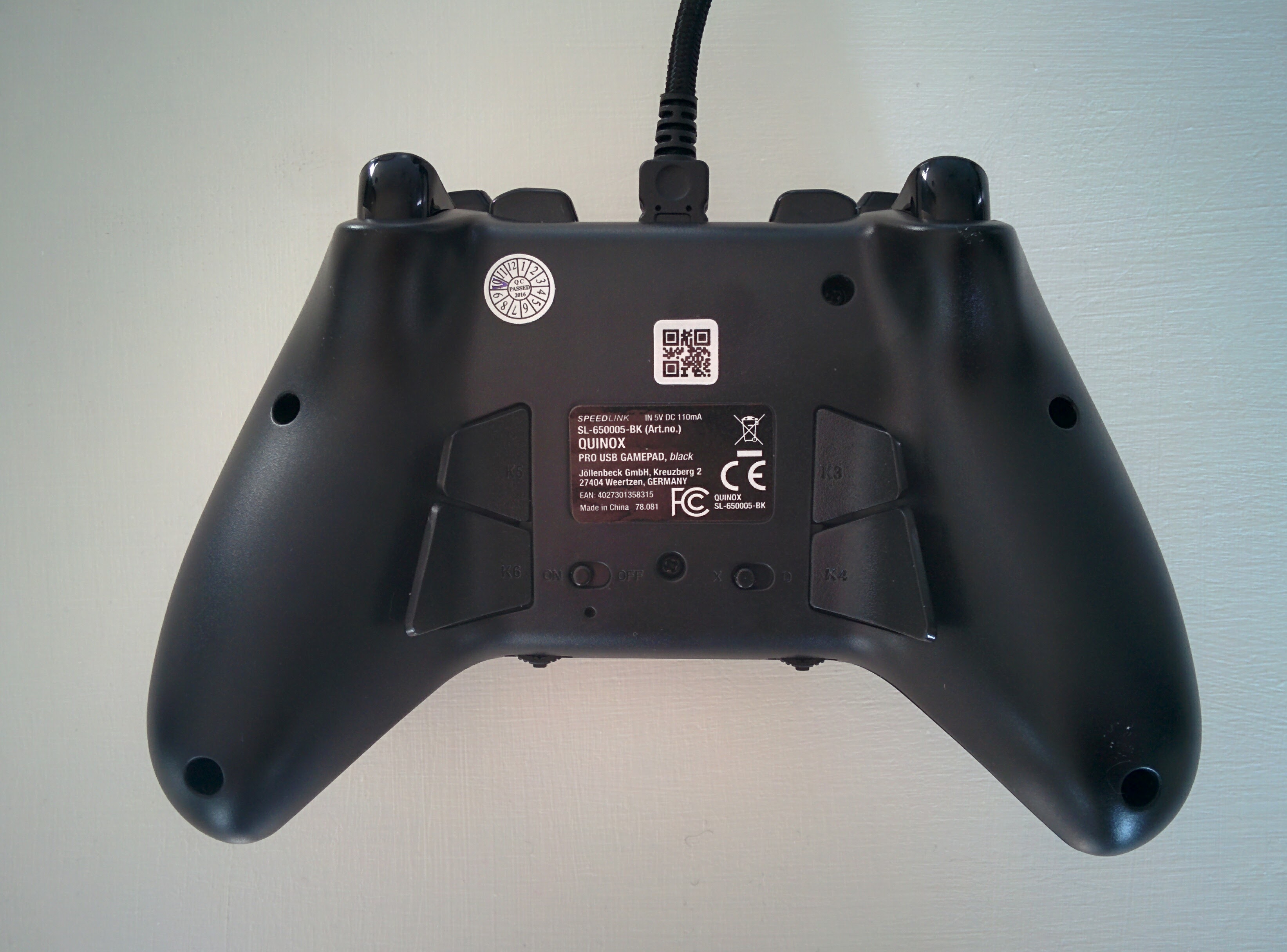 Speedlink quinox pro usb gamepad alta