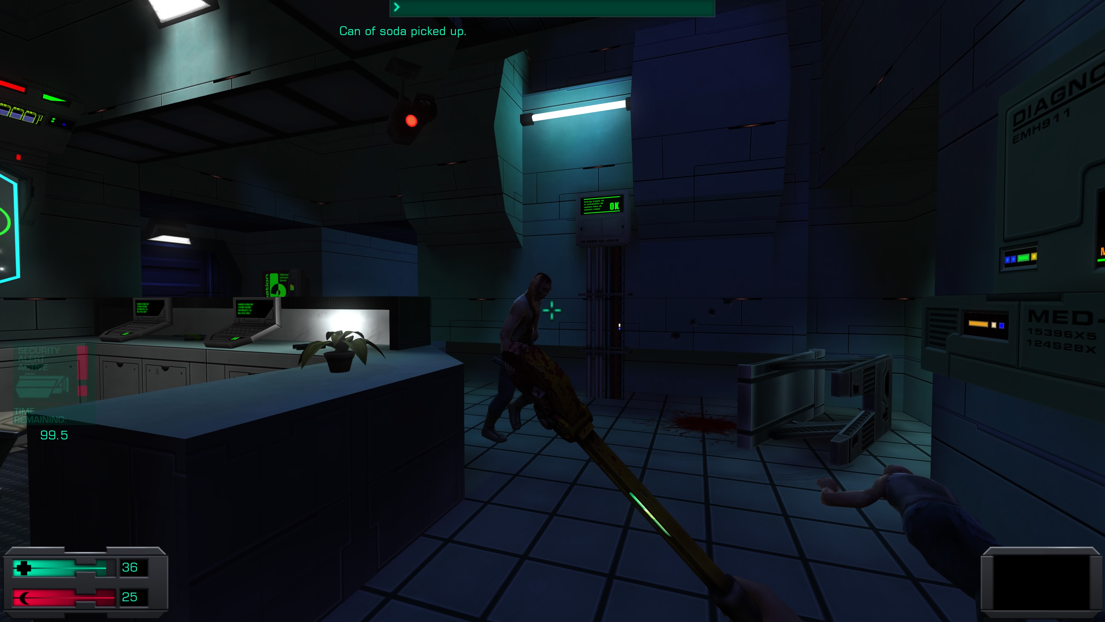 System Shock 2: 25th Anniversary Remaster_mörkö lähestyy