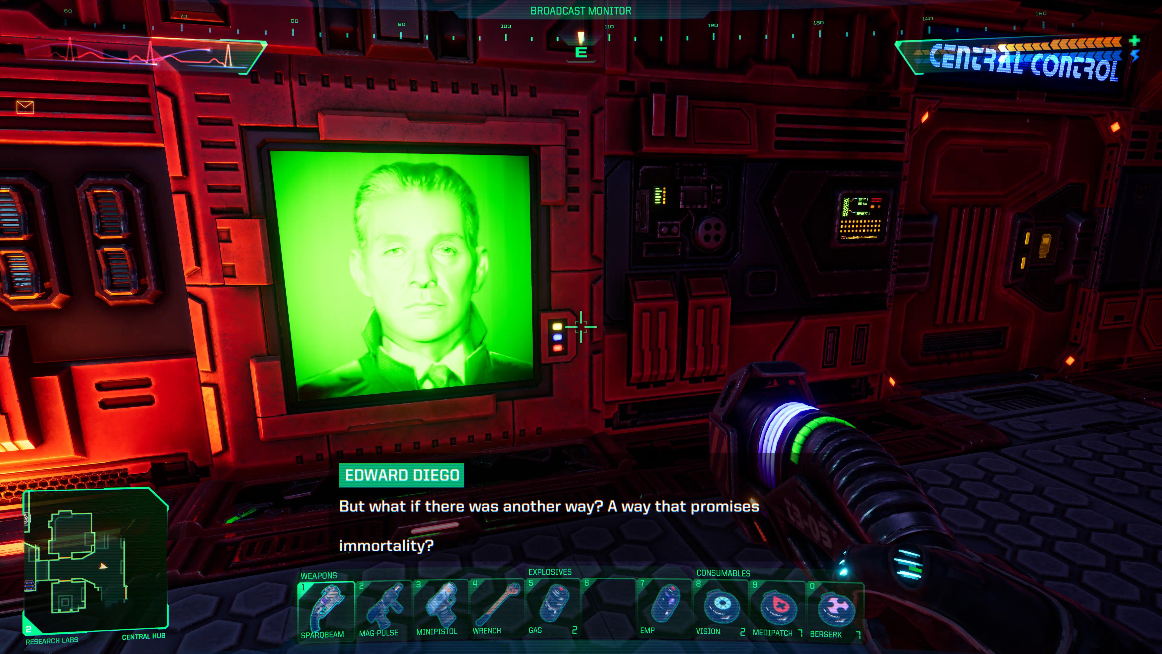 System Shock_Edward Diego ja lupaus kuolemattomuudesta
