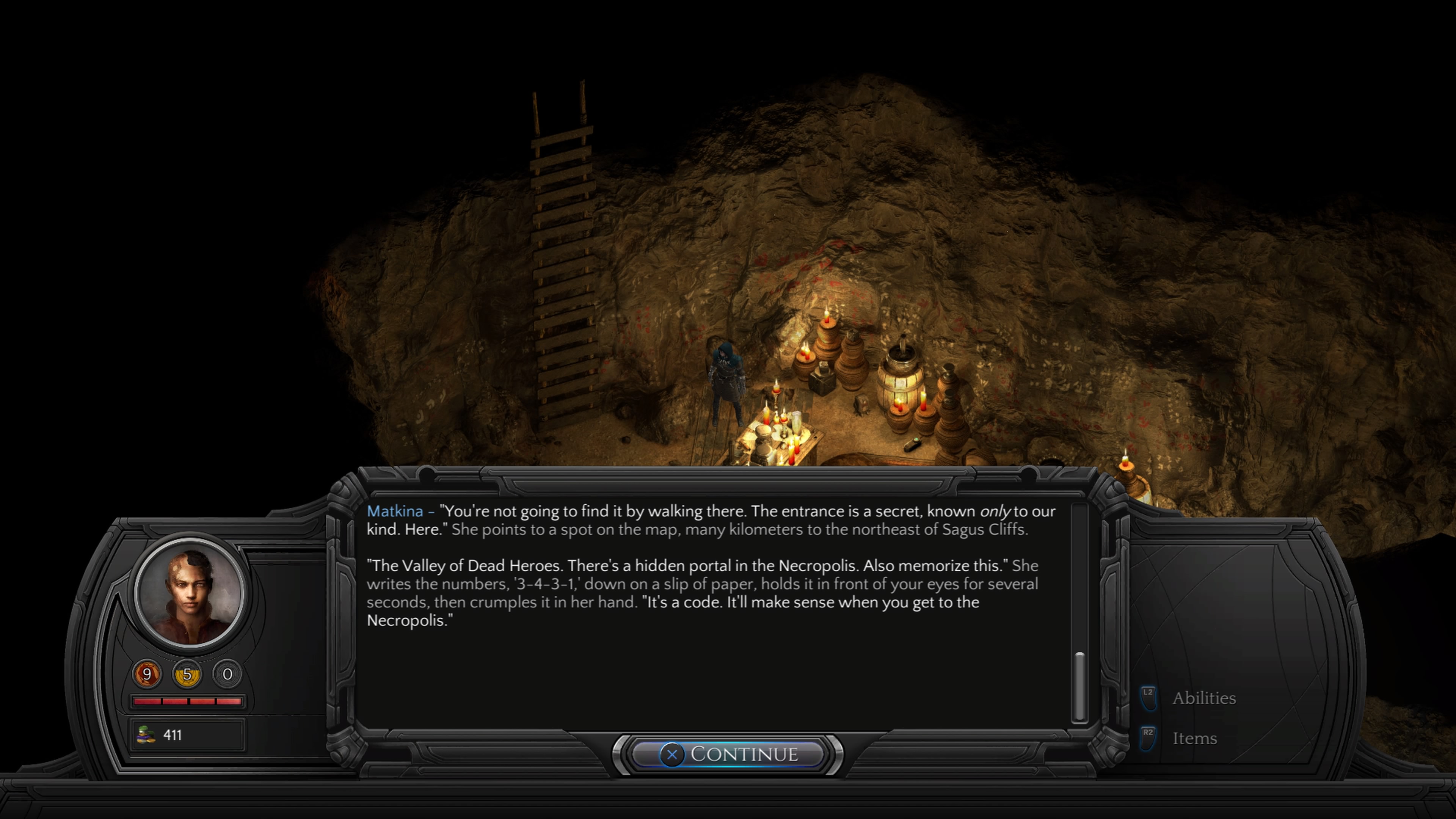 Cave of Last Words (Torment: Tides of Numenera)