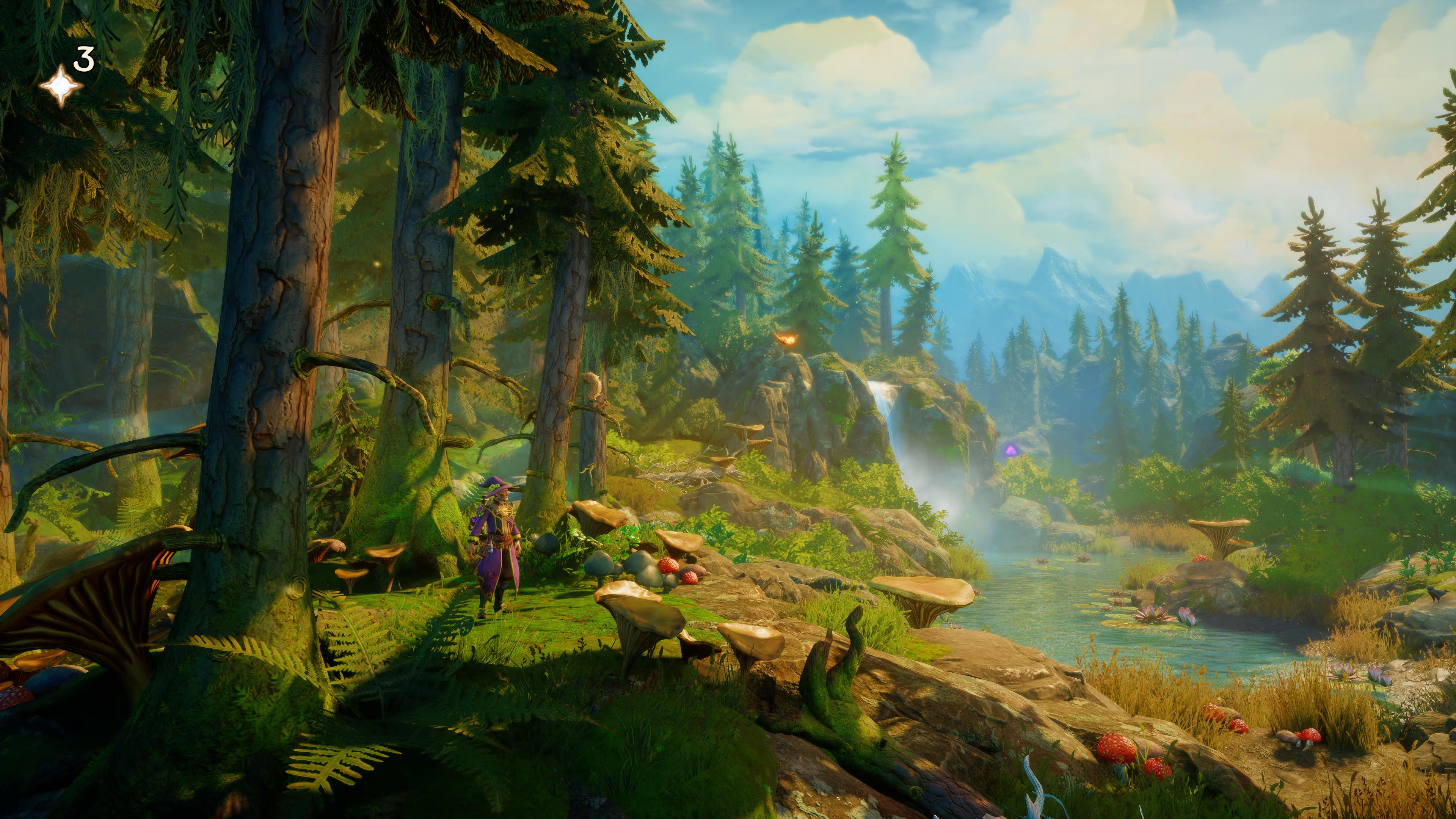 Trine 5_ A Clockwork Conspiracy_metsän siimeksessä