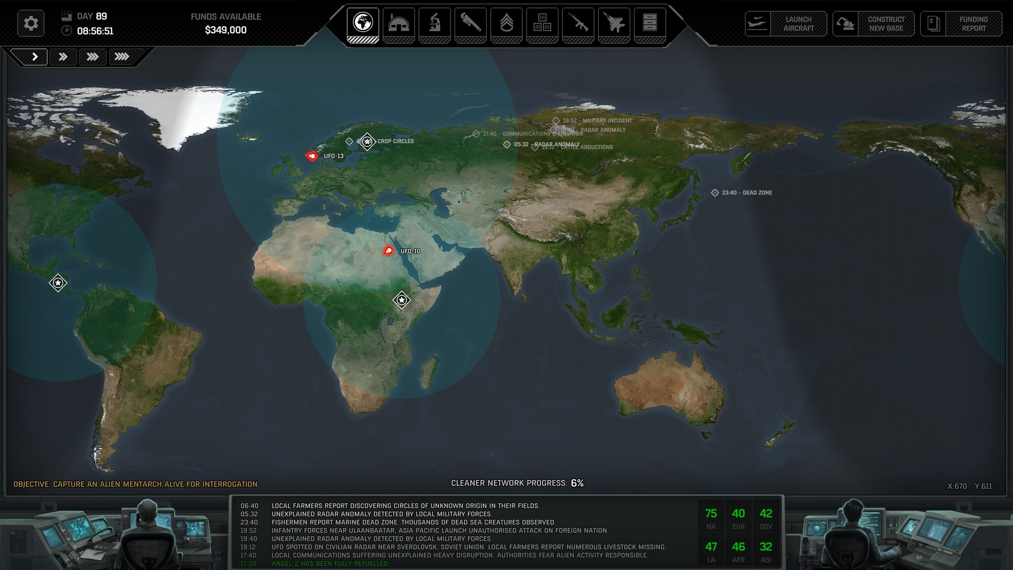 Xenonauts 2: Maapallo