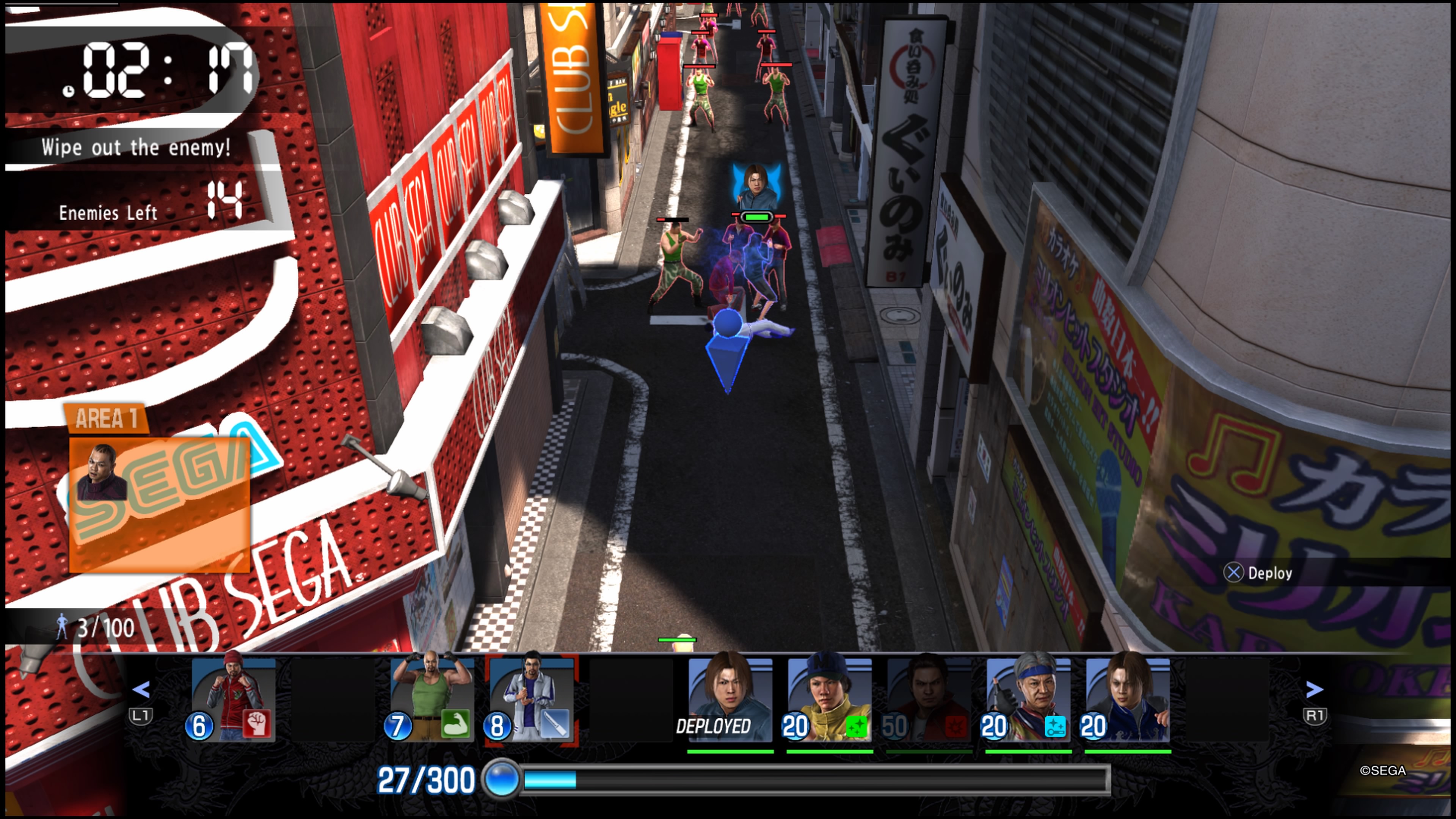 YAKUZA 6  The Song of Life Clan builder minipeli