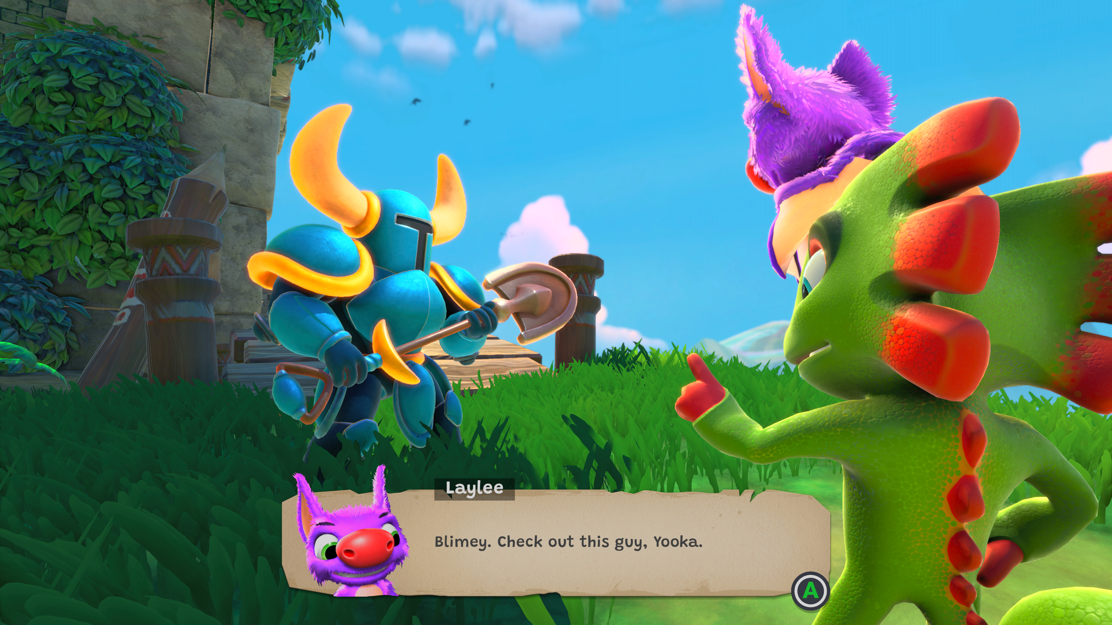 Yooka-Replaylee_Shovel Knight