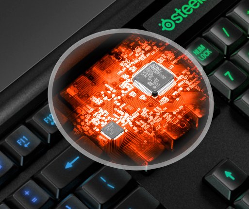 Steelseries M800 prosessori