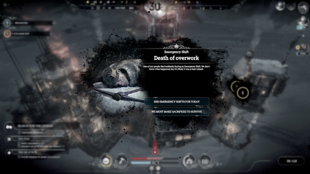 Frostpunk: Ylitöi