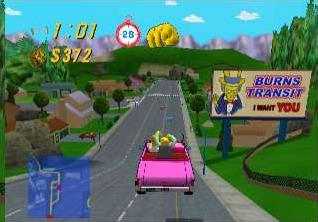 The Simpsons Road Rage