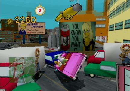 Simpsons Road Rage, The