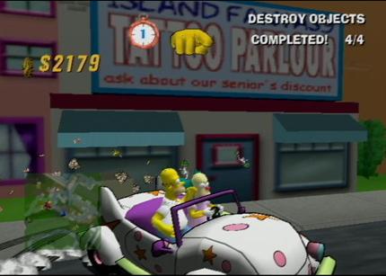 Simpsons Road Rage, The
