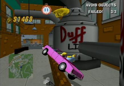 Simpsons Road Rage, The