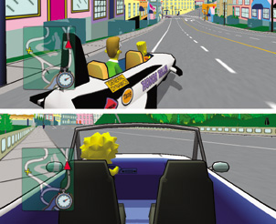 Simpsons Road Rage, The