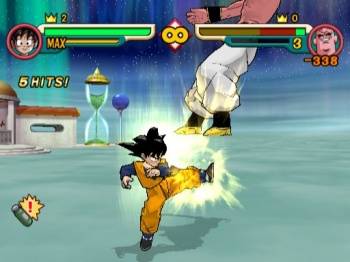 Muutamia kuvia Dragon Ball Z: Budokai 2:sta