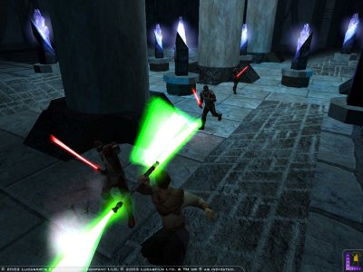 Star Wars Jedi Knight: Jedi Academy pian kaupoissa