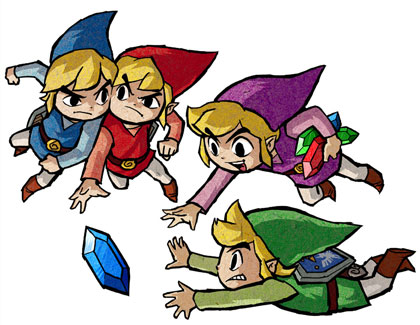 Legend of Zelda: Four Swords -infopaketti
