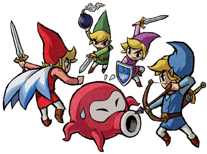 Legend of Zelda: Four Swords -infopaketti