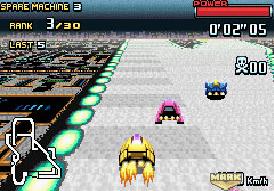 Lyhyitä videopätkiä F-Zero: Falcon Legendistä