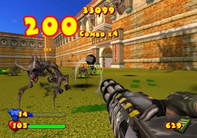Serious Sam Pleikkarille ja Cubelle