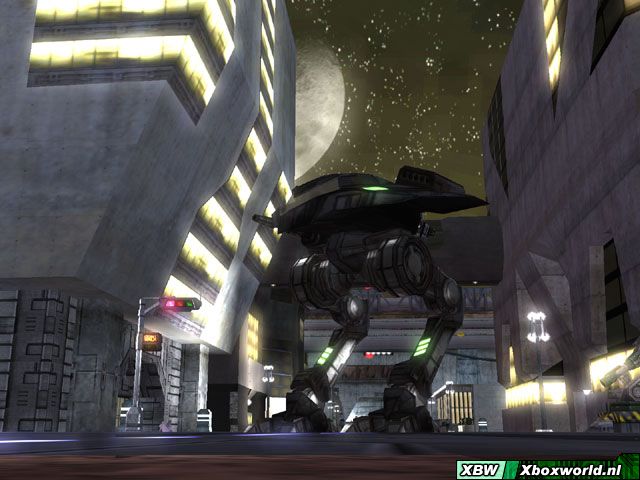 Kaksi kuvaa MechAssault 2:sta