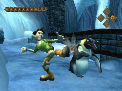 Videokuvaa Pitfall: The Lost Expeditionista