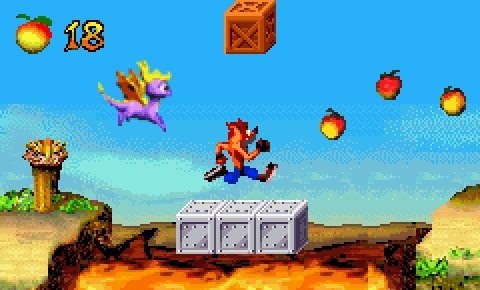 Crash ja Spyro jatkavat seikkailujaan