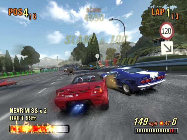 Uusia kuvia Burnout 3:sta