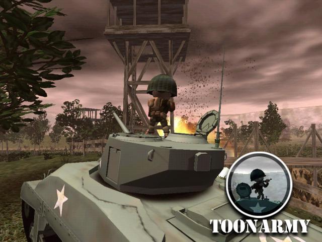 Toon Army  -  isopäistä sarjakuvasotaa