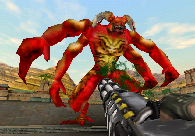 Serious Sam vahvistettu Cubelle