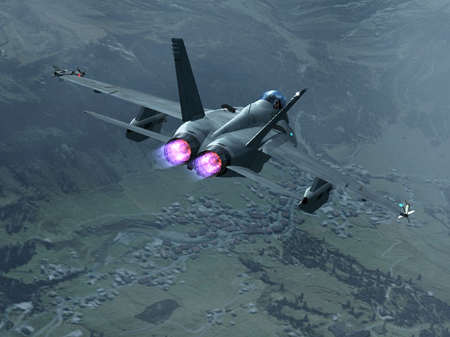 Ace Combat 5:n upeat kuvat