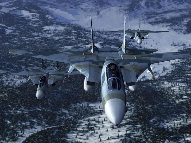 Ace Combat 5:n upeat kuvat