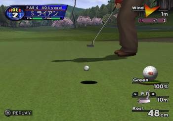 Realistista golfia Nintendolta