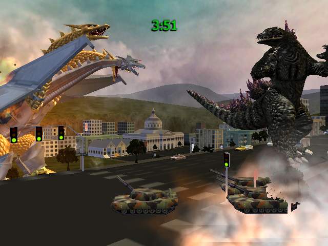 Godzilla pelastaa pallon