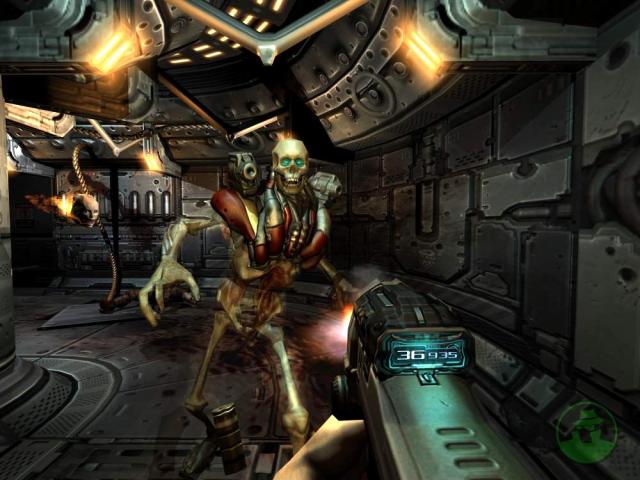 Doom 3 co-op yksinoikeudella Xbox Liveen